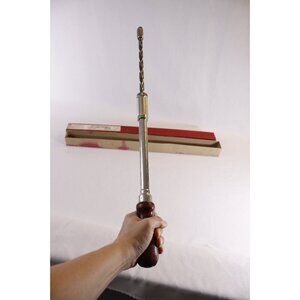 Vintage Miller Falls Spiral ratchet screwdriver no.620A automatic return, large